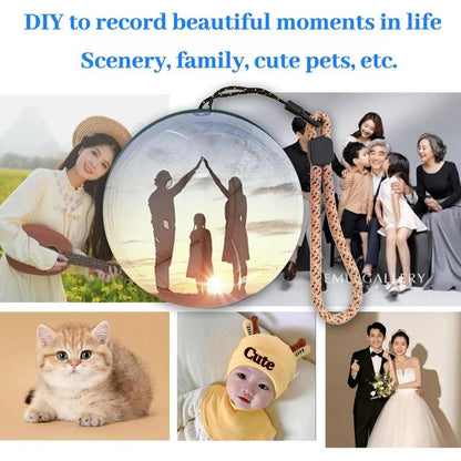 Transform Your Memories with the 3D Digital Crystal Ball Video Player – A Customizable Display Sphere for Cherished Family Moments, Romantic Anniversaries, and Adorable Pet Memories